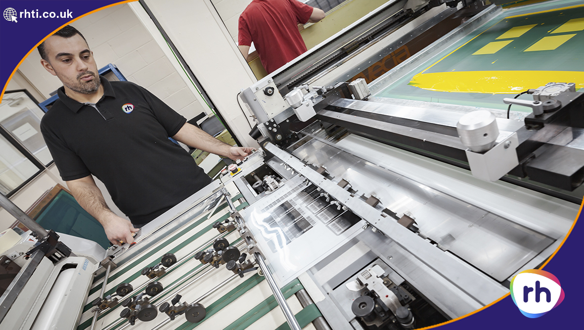 RH Technical Industries Ltd. Screen Printing Graphic Overlays - RH print and process capabilities