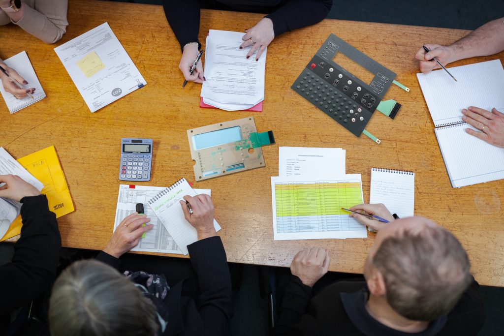 Membrane Keypad project meeting