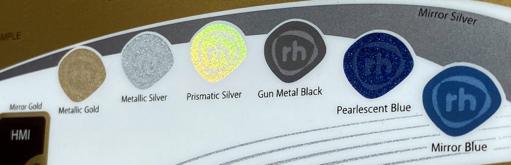 special inks colours - unique colours
