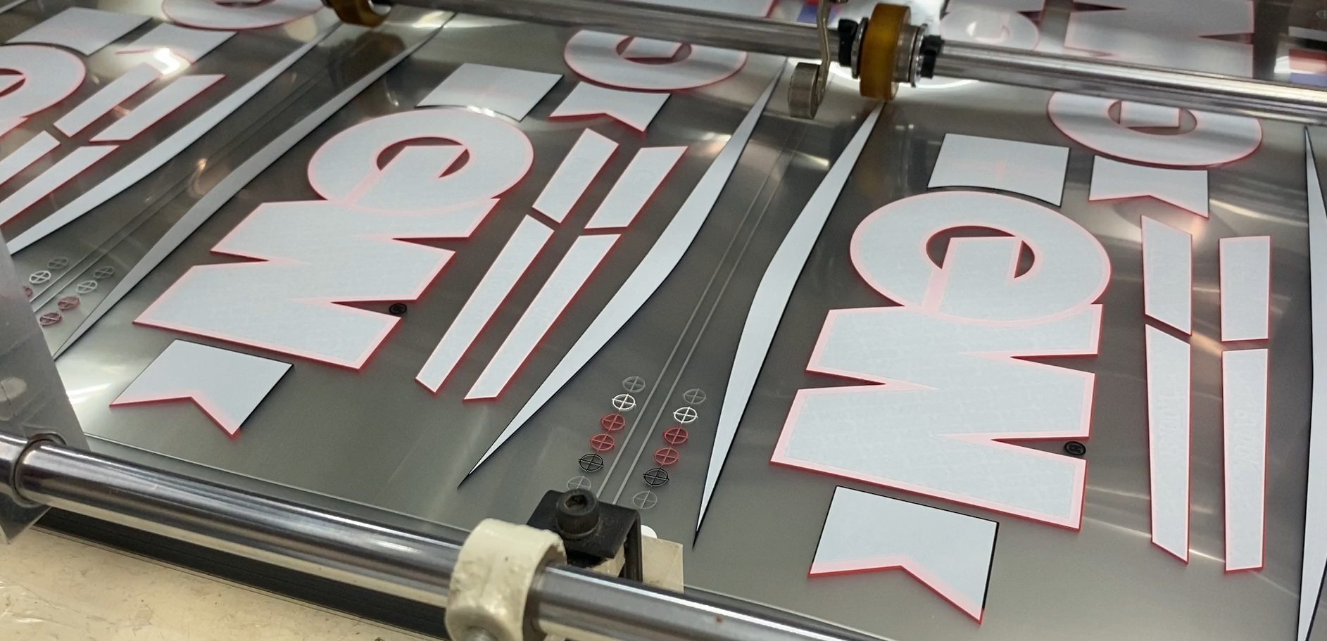 screen printing labels