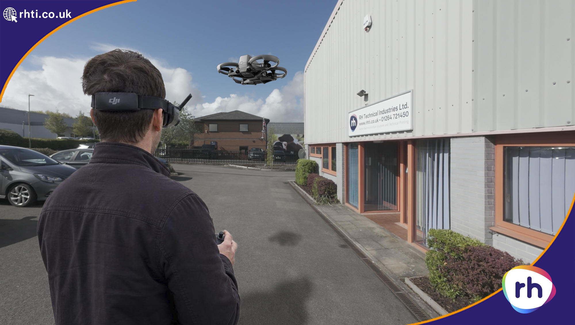 DJI Drone - RH Technical Industries UK Manufacturing Facility