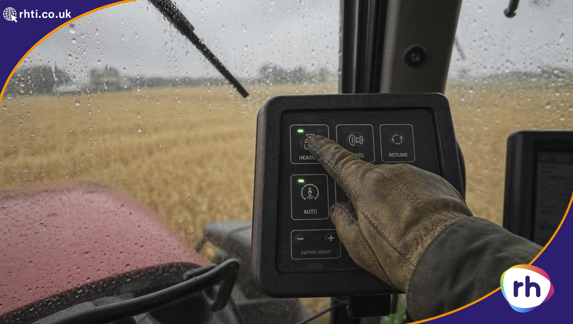 Tractor Cabin Agricultural Membrane Keypads